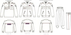 Women's Summer Uniform Suit for Russian Federal Internal Affairs Officers