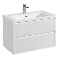 Aquaton Rimini 80 Glossy White Vanity Cabinet NEW1.A226.7.01R.N01.0