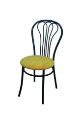 Dining Chair - Sturdy Welded Frame, Powder Coated