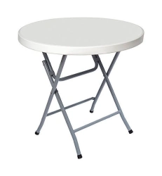 Folding Bar Table with White Top STB80