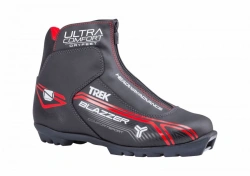 Trek BlazzerComfort2 Black Ski Boots with Red Logo N