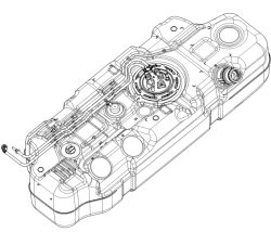 Diesel Fuel Tank for Gazelle Next Truck Model A21R22-1101006-10