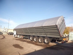 Hydraulic Tipper Semi-Trailer 5529T2 with Pneumatic Suspension
