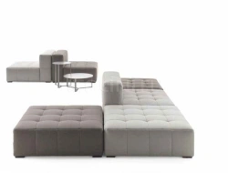 Modular Puff View 3 - Customizable Size and Fabric