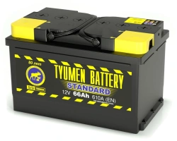 Starter Lead-Acid Battery TYUMEN BATTERY 6ST-66LR STANDARD