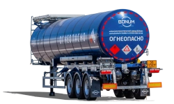 BONUM 914210 Tank Semi-Trailer (Modification 914220-04) AxTr