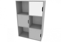 Upper Shelf Unit (Left) 900x420x1342mm