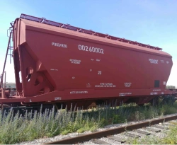 Bunker Hopper Wagon for Mineral Fertilizer Transport Model 19-6722-01