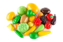 Large Fruit and Vegetable Set for Kids 1/8
