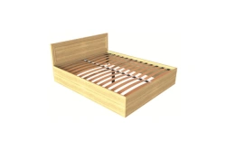 Bedroom Bed K-16, 160 cm, Sonoma Oak Finish