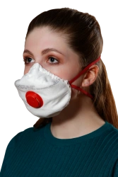Filtering Half Mask Respirator for Aerosol Protection with Vapor and Gas Filtration "Lepestok-200E SB" FFP3 R