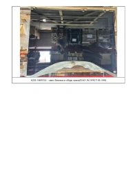 Left Side Window for Trolleybus 6241-5403514, Grey, 1409*1900, DAG No. 1030.7-01-100 SB