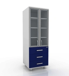 Modular cabinet for medical facilities 102-005-6A 600x600x2100