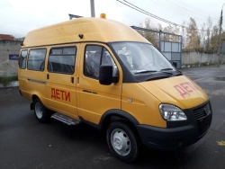 Child Transport Bus IAC-1767M4 on GAZelle Business Base