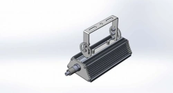 Explosion-Proof LED Light Fixture Sakhalin 40.13650.73 Ex T5 (KSS D Type) with Swivel Mount