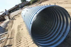 Modular Metal Corrugated Structures for Small Constructions