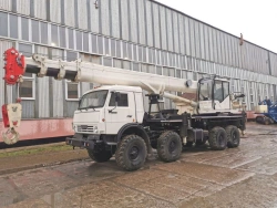 Truck Crane KС-55729-7K with 32t Load Capacity