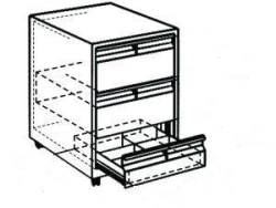 Office Cabinet TV-MTBO-1.7.01 - Durable Metal Design