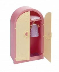Doll Wardrobe "Little Princess" - Soft Pink