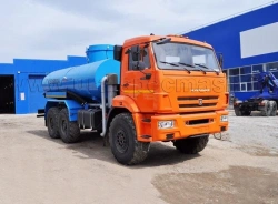 Technical Water and Salt Solutions Tanker, UZST Model 6621-53 on KAMAZ 43118-37 Chassis