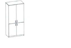 Linen Storage Cabinet by Alliance-S