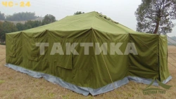 Frame-free Tent ChS-24 for Extreme Weather Conditions