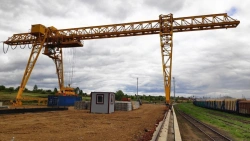 Electric Gantry Crane KKD with Cabin, Load Capacity 0.5 to 50 Tons