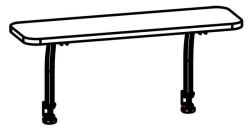 Elegant Desktop Shelf 8785 Series "Galant