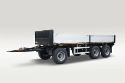 Three-Axle Side Trailer PR-27B with BPW Axle HSFALM 9010-15 V36 61.68.361.147QS