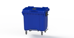 Mobile Waste Container 1100L Art.29.C19.V/1 (20.807.1.60.PE; 21.056.60.PE.V/1)