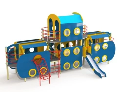 Children's Play Complex DIC 9.24, Height 1200 mm, Length 2700 mm