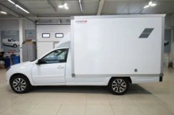 Vehicle for Transportation of Corpses, GRNTPЕ Modification, N1 Category, Based on LADA 219