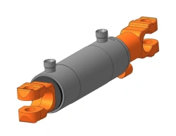 Hydraulic Cylinder EDCG 80.40.200V-01 for Pushing and Pulling
