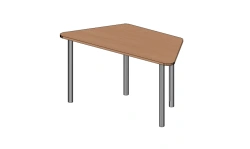 Children's trapezoidal table for versatile use GМ 31.01.12.121.002.14.00