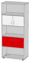 Educational Materials Storage Cabinet - MDF