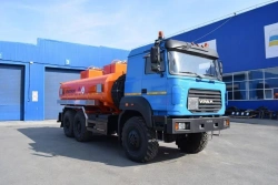 Oil Transport Tanker UZST Model UZST02 on Ural Chassis 5557-80/5557-82