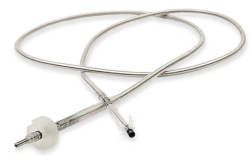 Endocardial electrode BIP-02 IMZ steroidal J-shaped version