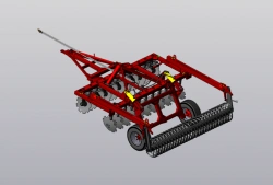 Towable Disc Harrow BD-3.2x2P for Soil Preparation