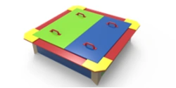 Sandpit with Lid for Kids - Model PS-001