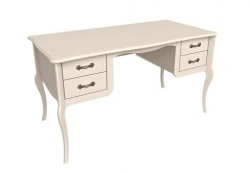 Elegant Wooden Children's Desk with Four Drawers, Model No. 8
