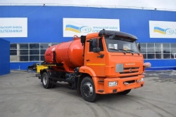Gas Condensate and Oil Collection Unit (AKN) UZST Model 6619S-32 on KAMAZ 43502-D5 Chassis