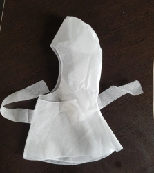 Disposable Medical Cap Helmet with Neck Ties