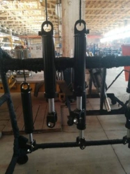 Steering Hydraulic Cylinder for Grader with Pins" DZ-98V.1.14.01.000
