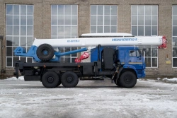 Truck Crane KS-45717K-3-58 with U7810.5 Cabin Modifications