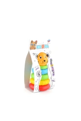 Lion Cub Pyramid Toy 18 cm with 4 Rings KNOBA 1/15