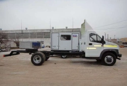 Diesel Truck with 47122 Engine, Model 47122M on GAZ C42R36 Chassis