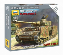 German Medium Tank Model T-4N - Easy Assembly