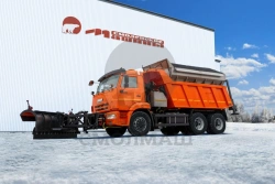 KDM-7881021 Combined Road Machine on KAMAZ 65115 Chassis