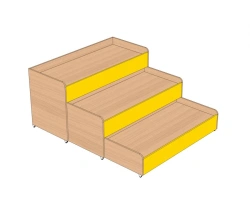 3-Level Pull-Out Children's Bed KД-3