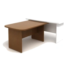 Laminated Side Table with 50mm Overhang